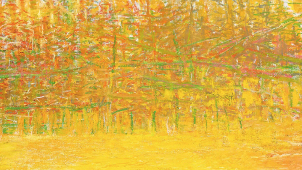 Wolf Kahn. Courtesy of Miles McEnery Gallery