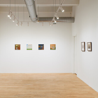 Various artists, Outside, exhibition view. Courtesy of Fleisher/Ollman Gallery