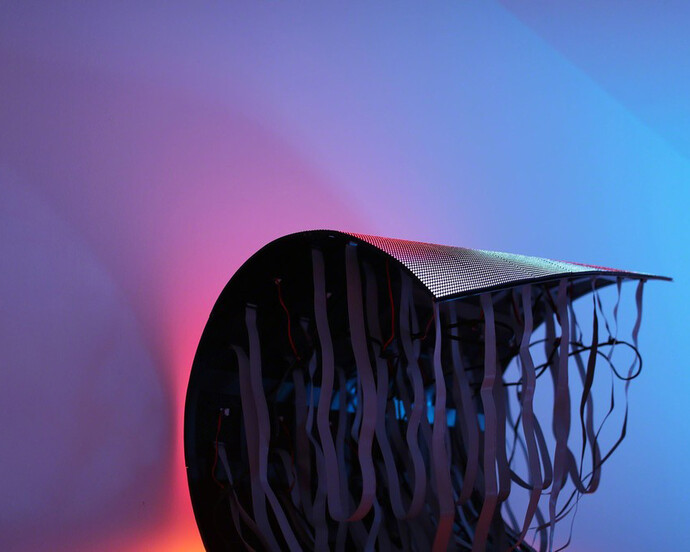 Daniel Canogar. Courtesy of Bitforms Gallery