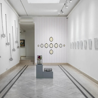 Silvia Giambrone, I lie, vista della mostra. Cortesia di Richard Saltoun Gallery