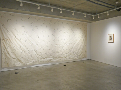 Fleeting Lines, Exhibition view. Courtesy of Sakurado Fine Arts