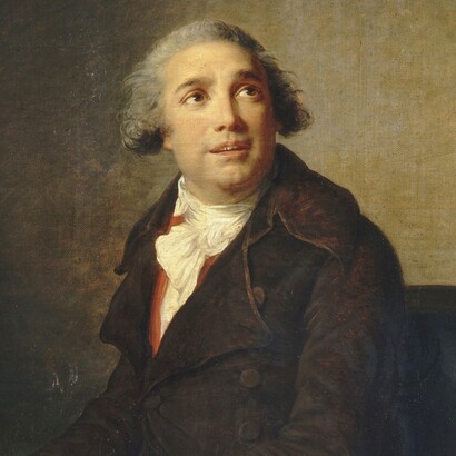 Élisabeth Vigée Le Brun, Ritratto di Giovanni Paisiello, 1791. Château de Versailles, Versailles, Francia