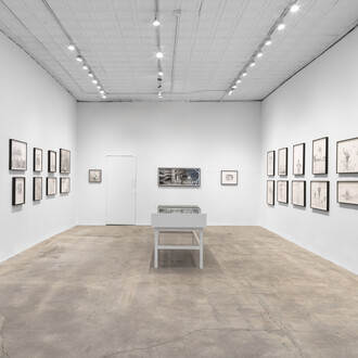 Jim Shaw, Drawings, exhibition view. Courtesy of Gagosian Gallery