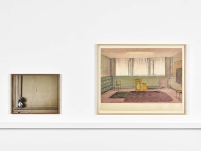 Various artists, Silence, exhibition view. Courtesy of Galerie Catherine Putman