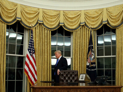 Trump en el Despacho Oval