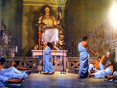 Il tempio di Asclepio