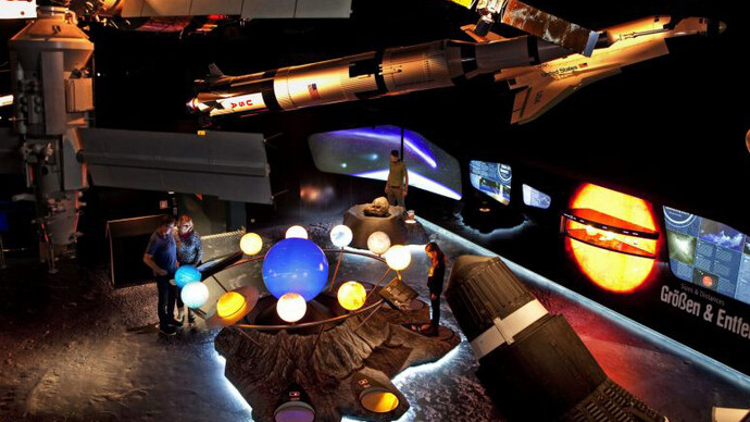 Our Universe: Planets, Stars and Galaxies. Courtesy of Haus der Natur