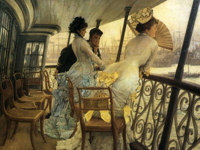 «The Gallery of H.M.S. 'Calcutta' (Portsmouth)» (1877), James Jacques Joseph Tissot