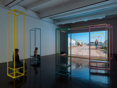 Hito Steyerl, Mechanical kurds, veduta della mostra. Cortesia di MACRO