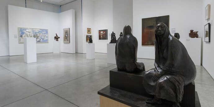 Latin American Art, Exhibition view. Courtesy of Heather James Fine Art