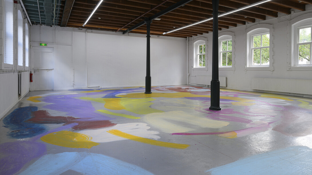 Peggy Franck, In a naked room, vista della mostra. Per gentile concessione del LabOratorio degli Angeli