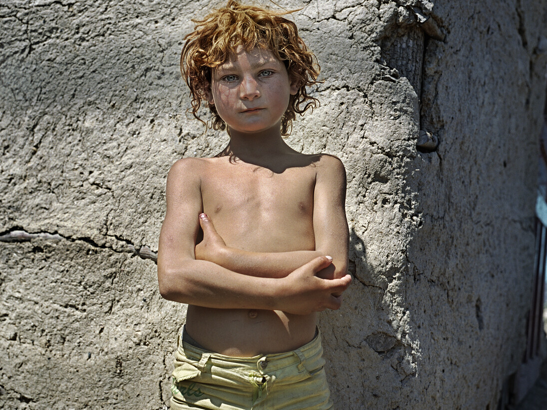 Girl from Craica, Romania, Untitled, from the series Hidden Identities Unfinished © Yvonne De Rosa
