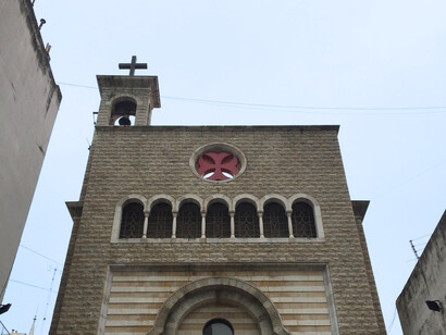 St. Maron's Cathedral, one of the most emblematic monuments for the Lebanese community of Buenos Aires, Argentina