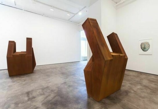 Nathan Mabry, Installation view of Shapeshifter, Photo by Jason Mandella