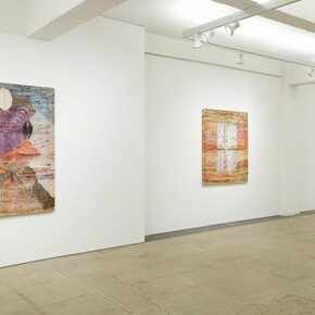 Channing Hansen. Self Portraits, Exhibition view. Courtesy of CRG Gallery