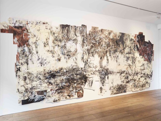 Lanfranco Quadrio & Ruozhe Xue, Exhibition view. Courtesy of Rosenfeld porcini