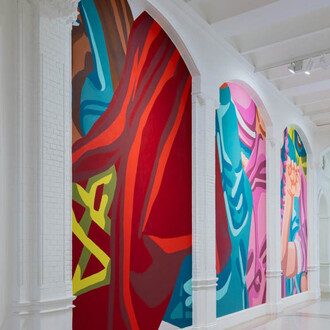Hedy Tjin, Post/No/Bills, exhibition view. Courtesy of Stedelijk Museum 