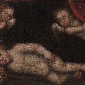 Anónimo, Premonición de la pasión, s. XVIII. Cortesía del Museo Pedro de Osma