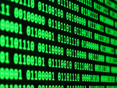 Código binario, utilizado en informática para la codificación de datos, tales como cadenas de caracteres, o cadenas de bits