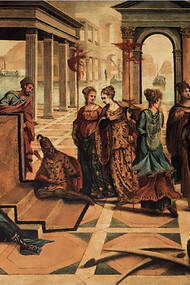 Solomon and the Queen of Sheba 1545 CE, oil on canvas, Gallerie dell'Accademia, Venice, Italy