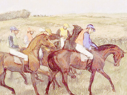 Edgar Degas, L'ippodromo