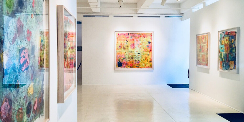 Magical Colors Emerging from the Show, Exhibition view. Courtesy of Walter Wickiser Gallery