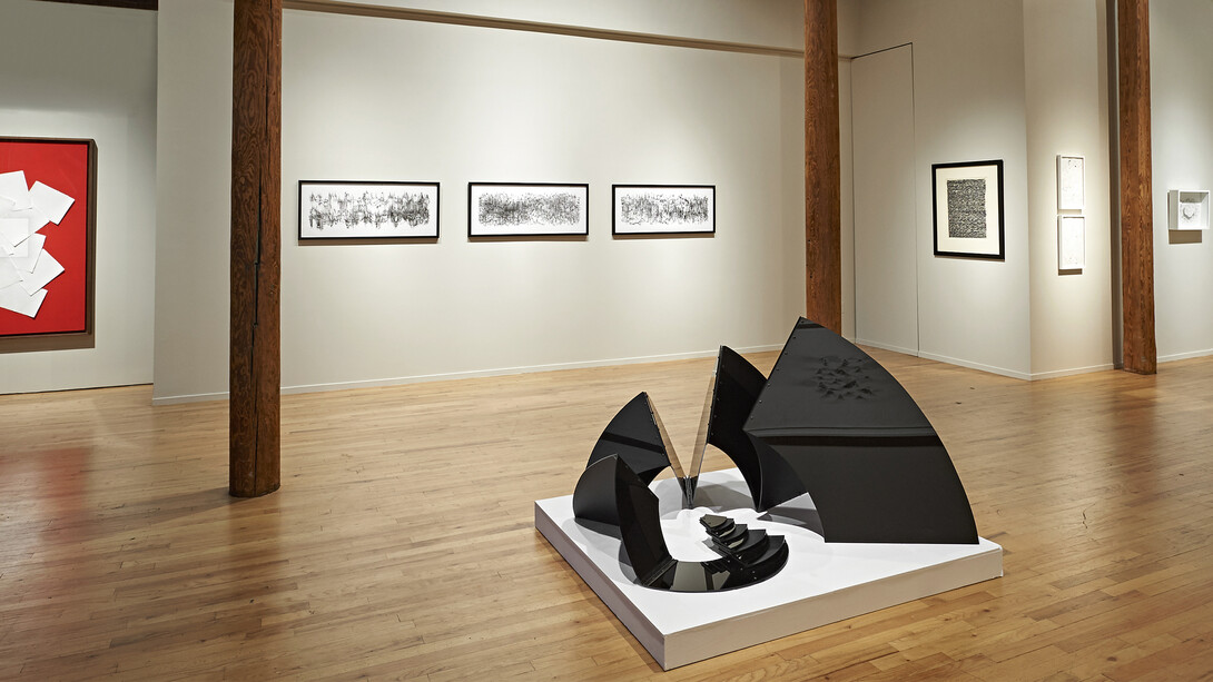 Expanding the Line, Exhibition view. Photography by Arturo Sanchez. Courtesy of Cecilia de Torres, Ltd.