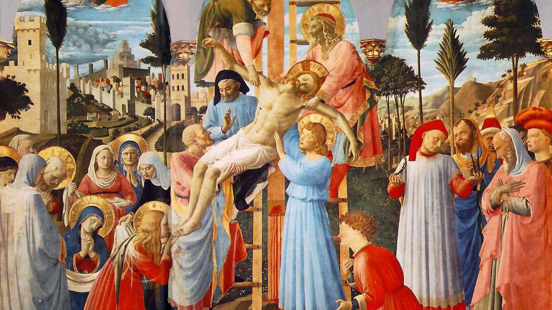 Beato Angelico, Deposizione, particolare