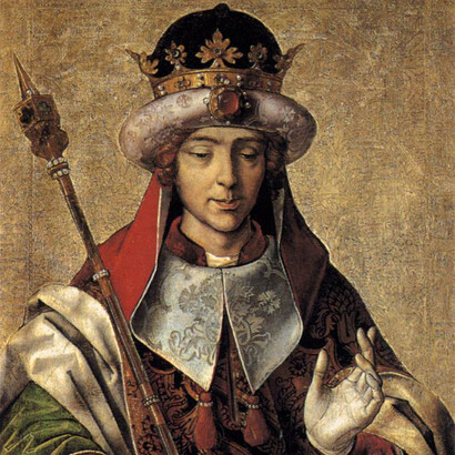 Pedro Berruguete, *Salomon*, ca. 1500