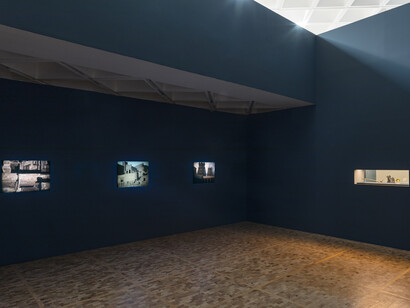 Varios artistas, Futuros arcaicos, vista de exhibición. Cortesía del Museo Tamayo