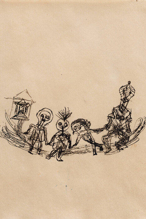 Paul Klee and the Prinzhorn Collection. Courtesy of San Francisco Museum of Modern Art
