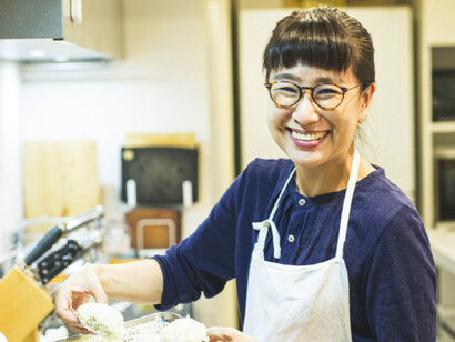 Etsuko Ichise, a female Japanese chef
