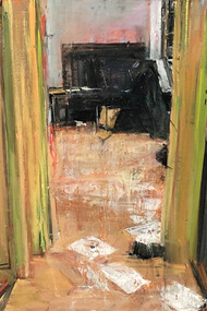 Arslan. Charlie, 2016, oil, 32x58 inches
