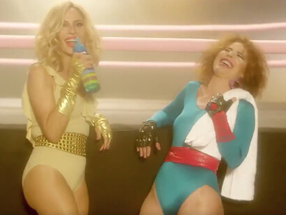 Pero todo era una broma... resultado de una campaña de un conocido canal de televisión para promocionar una de sus series