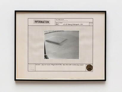 &Information. Courtesy of Hales Gallery