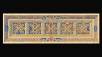 Giulio Casanova, Progetto per la sala da pranzo del treno reale, 1925