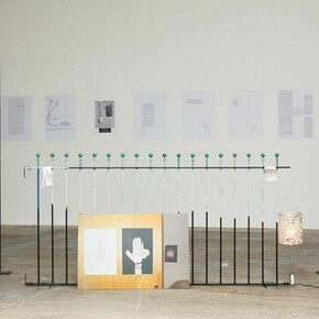 Josef Strau, My Divid'ed House, 2014, Vilma Gold, London, Installation View, Courtesy Vilma Gold, London