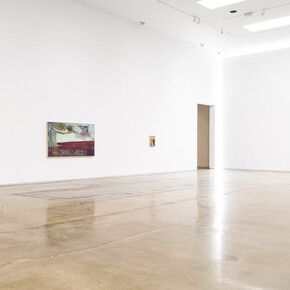 Shiwen Wang, The river returns nothing of what it takes, exhibition view. Courtesy of Michael Kohn Gallery