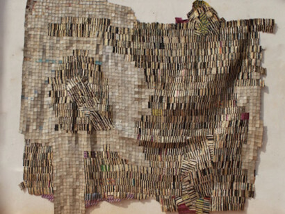 El Anatsui, Exhibition view. Courtesy of Prince Claus Fund