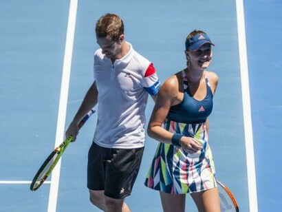 Richard Gasquet y Kristina Mladenovic han formado una pareja imbatible