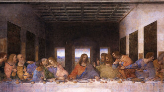 L'ultima cena di Leonardo Da Vinci è conservata nel refettorio o Cenacolo di Santa Maria delle Grazie a Milano