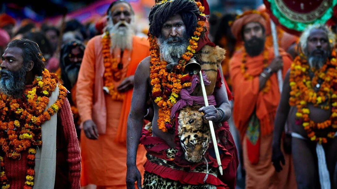 The Kumbh Mela is a massive Hindu pilgrimage that takes place every 12 years, drawing millions of devotees to bathe in the sacred waters of the Ganges River to cleanse themselves of sins and attain spiritual liberation