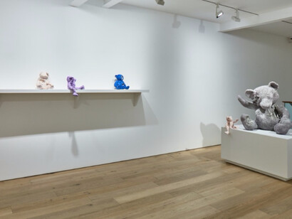 Daniel Arsham, Exhibition view. Courtesy of Perrotin 