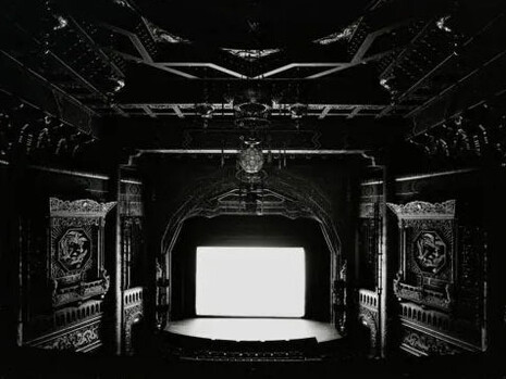 Hirsohi Sugimoto, Fifth avenue theater, Seattle (detail), 1997. Courtesy of Krakow Witkin Gallery