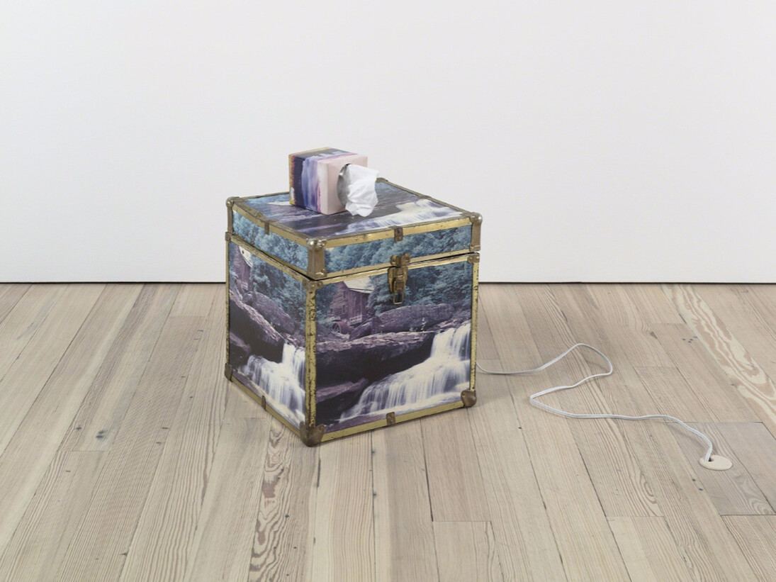 Virginia Overton, Untitled (Waterfall), 2016. Courtesy of Shulamit Nazarian