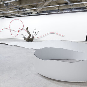 Monika Sosnowska, An order apart, exhibition view. Courtesy of Espoo Museum of Modern Art