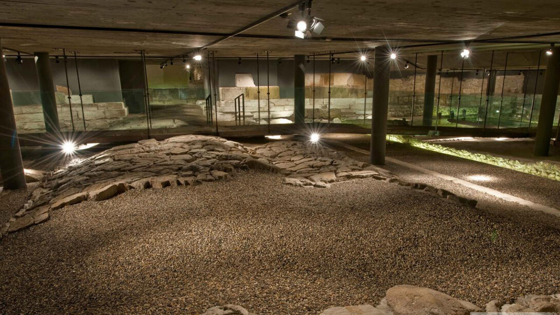 Celeia: a town beneath today's town. Courtesy of Pokrajinski muzej Celje