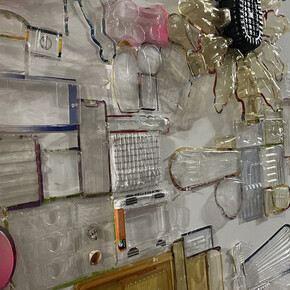 Vernita Nemec, The shape of Things Here & Gone variable (detail), 2024. Courtesy of the artist and Carter Burden Gallery