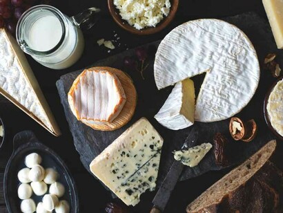 Some countries produce special kinds of cheeses adding coffee powder