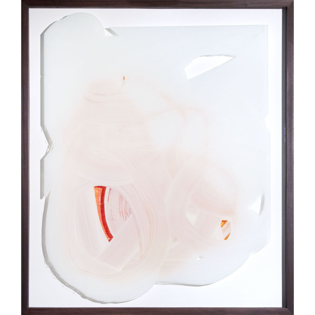 Julio Rondo, The Innocent Bystander, 2015, Acrylic on glass, 110 x 95 cm, unique, Courtesy Bendana I Pinel Art Contemporain & artist
